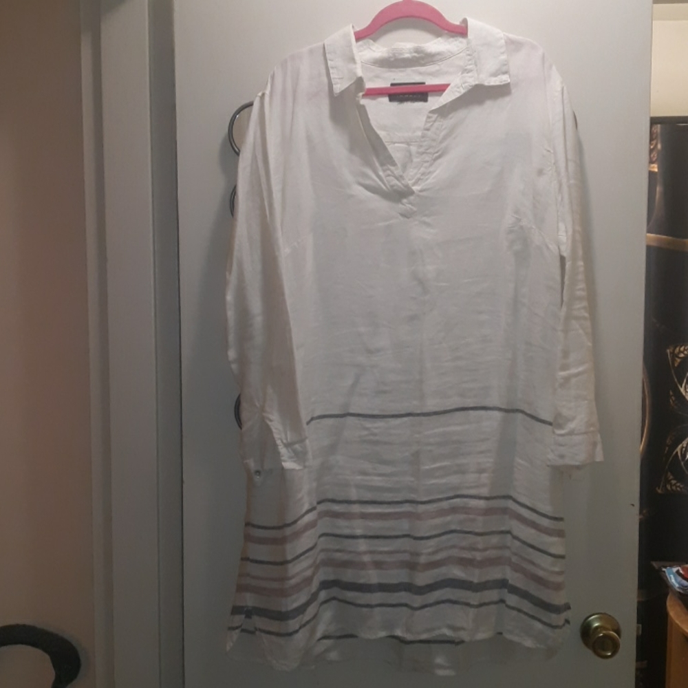 🌺TAHARI LINEN Dress